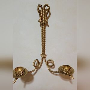 Hollywood Regency- Wall Candle Sconce